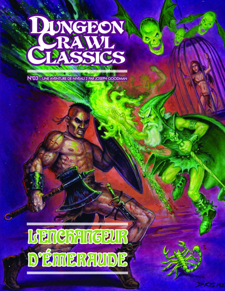 Dungeon Crawl Classics 03: L’Enchanteur d’émeraude - couverture