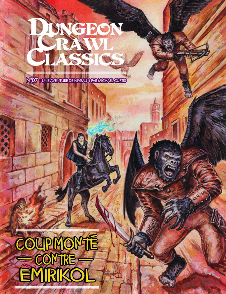 Dungeon Crawl Classics 07: Coup monté contre Emirikol - couverture