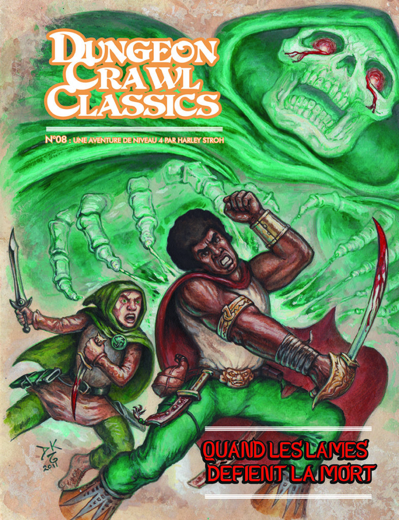 Dungeon Crawl Classics 08: Quand les lames défient la mort - couverture