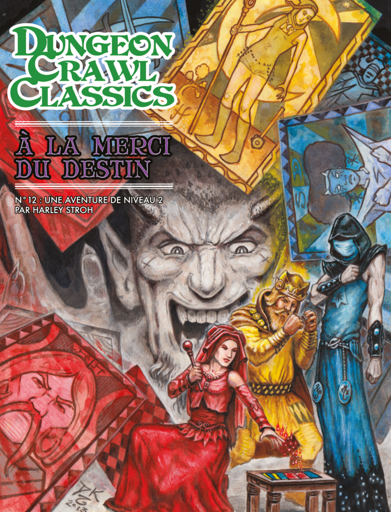 Dungeon Crawl Classics 12: À la merci du destin - couverture
