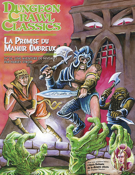 Dungeon Crawl Classics 16: La Promise du manoir ombreux - couverture