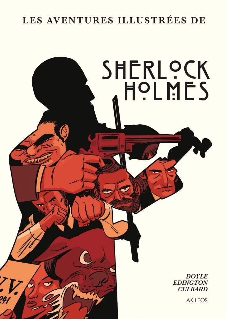 Les Aventures illustrées de Sherlock Holmes - couverture
