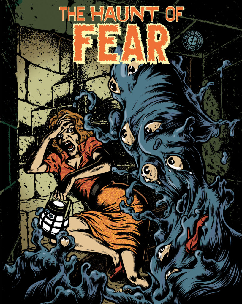 The Haunt of Fear, T.4 (+ livret des couvertures originales) - couverture