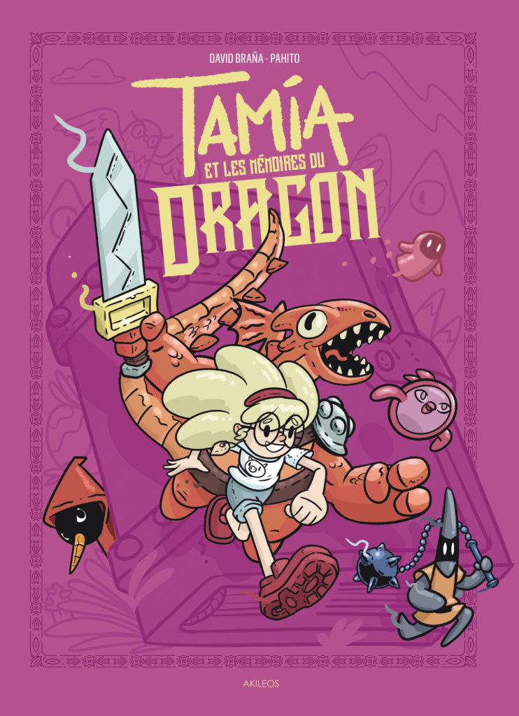 Tamia et les Mémoires du Dragon - couverture