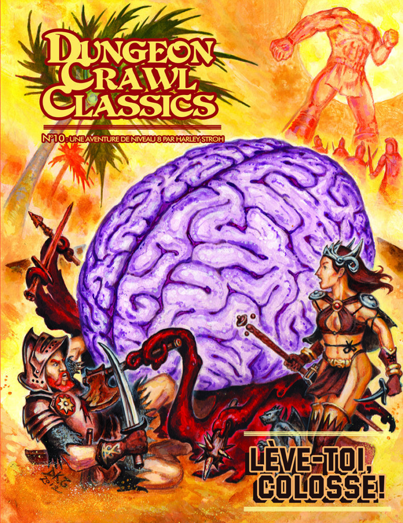 Dungeon Crawl Classics 10: Lève-toi, colosse! - couverture